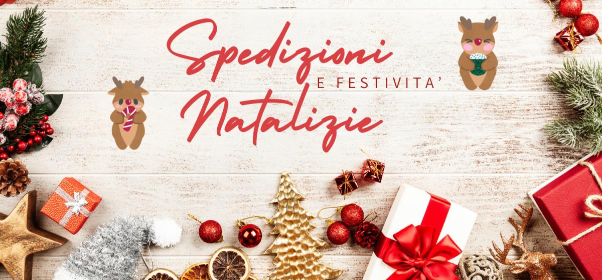 Info Spedizioni durante il periodo Natalizio 2024