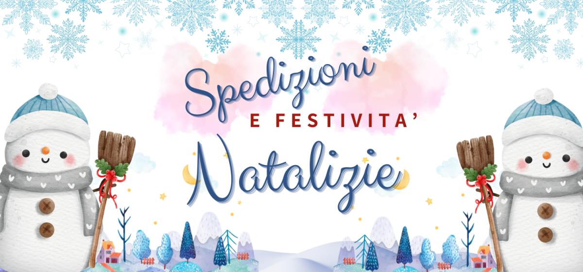 Info Spedizioni durante il periodo Natalizio 2025