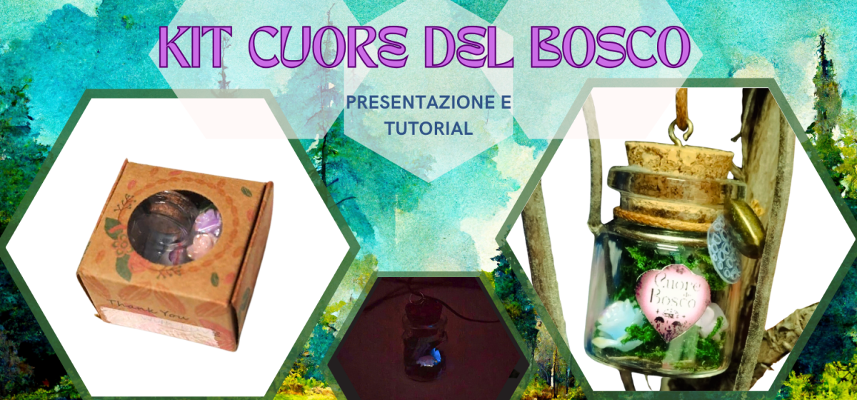 Kit DIY Collana Cuore del Bosco: Crea il tuo Gioiello Magico