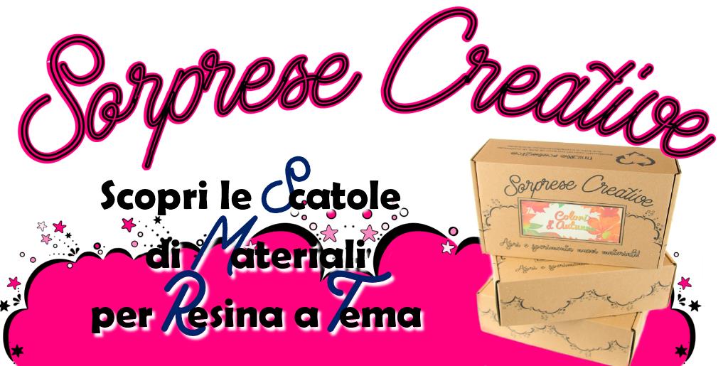 Box Soprese Creative! Scatole a progetto per la resina! 