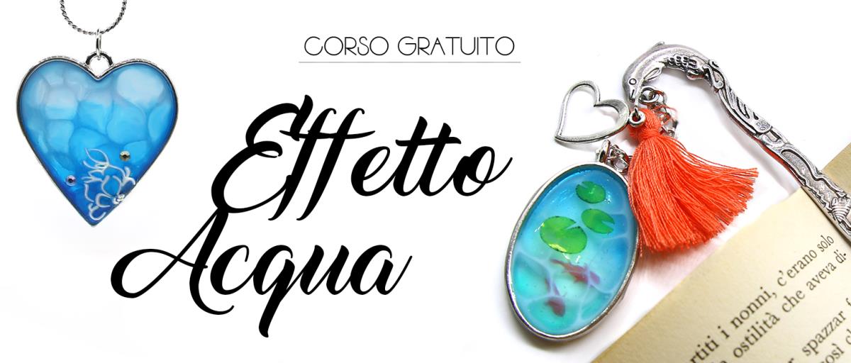 VIDEOTUTORIAL - Effetto acqua nella resina uv