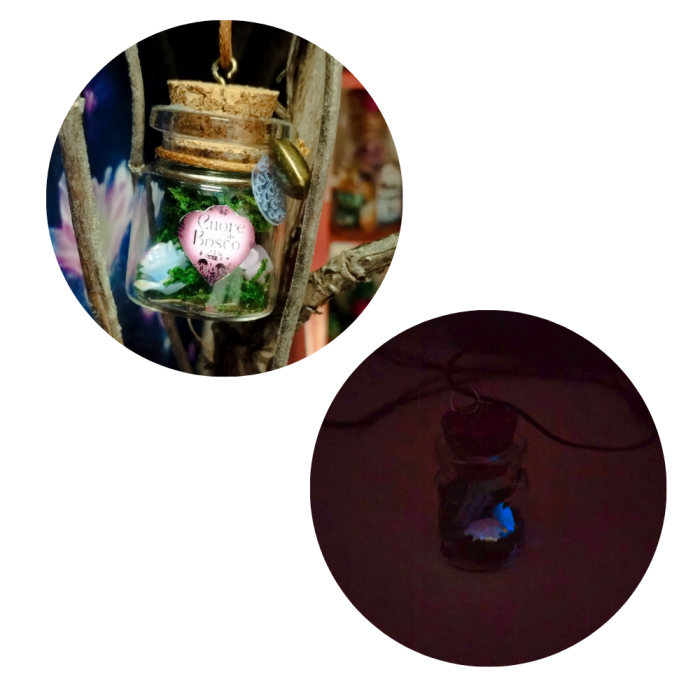 Kit DIY Collana Cuore del Bosco - Crea il tuo Gioiello Fatato