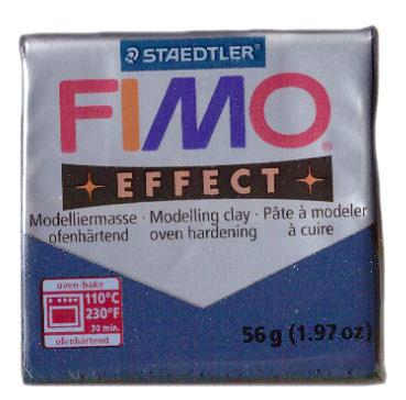 Fimo soft n. 38 - BLU METALLICO
