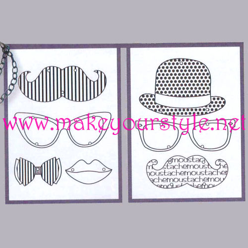 Kit Plastica Pazza - Modello: MOUSTACHE