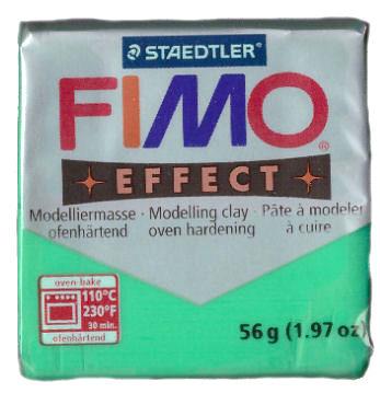 Fimo soft n. 504 - VERDE TRASPARENTE