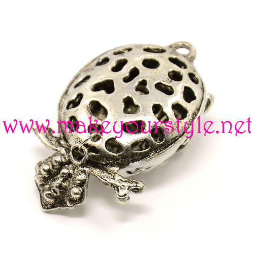 Charm grande con strass - Modello 28