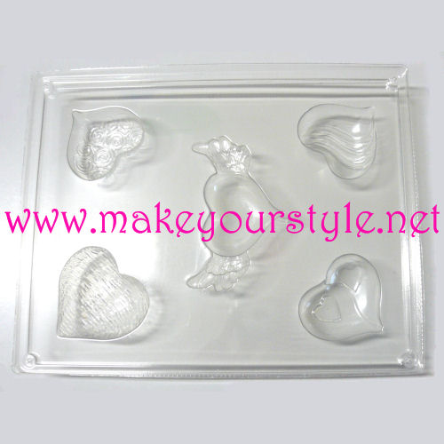 Stampo per colate - Cuori - Mod. 1
