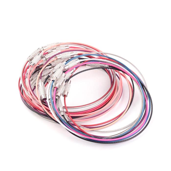 4 Basi bracciale - Alluminio Ricoperto - Colore: MISTO