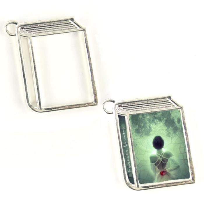 Charm Bezel - Libro - Colore: Argento Chiaro