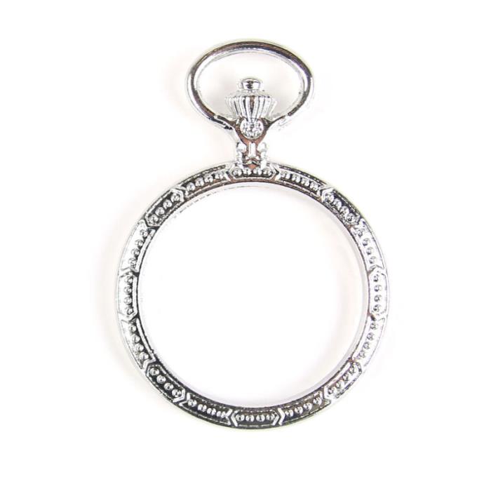 Charm Bezel - Orologio Tondo - Colore: Argento