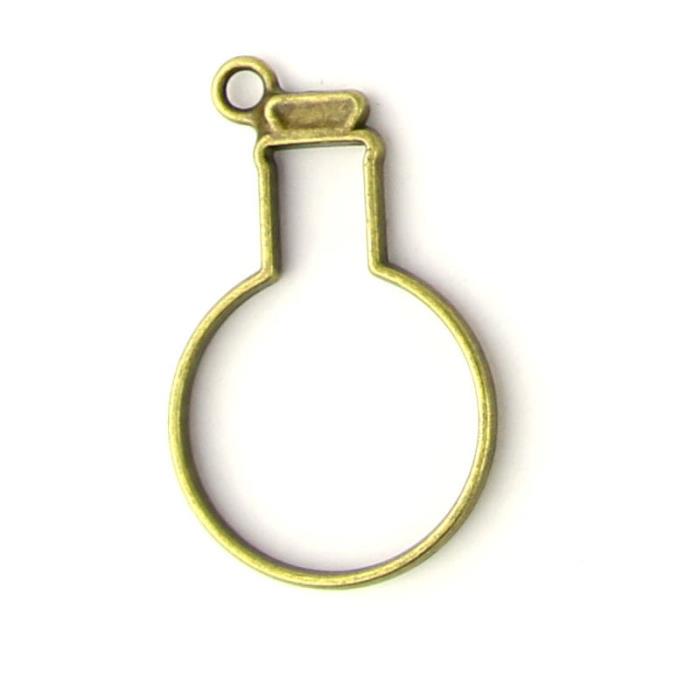 Charm Bezel - Ampolla- Colore: Bronzo