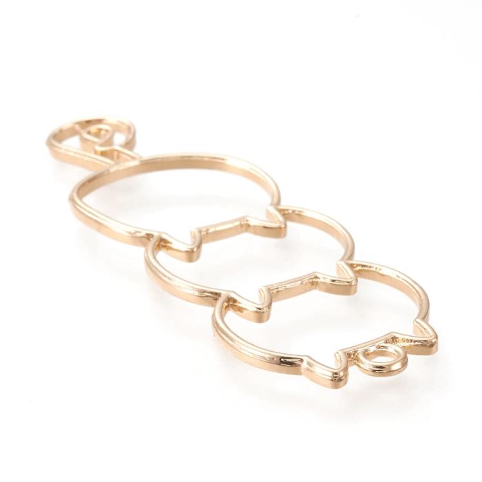 Charm Bezel Dorato - Mod. 63 - Gatti