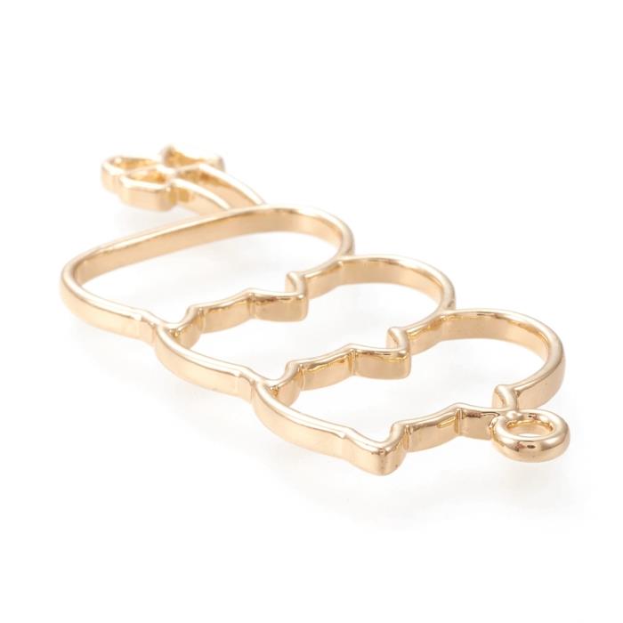 Charm Bezel Dorato - Mod. 64 - Gatti