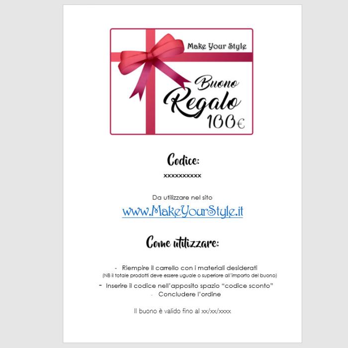 Buono regalo - valore: 100€