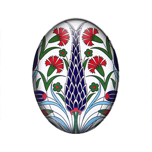Cabochon 18x25mm con stampa - Astratti - Mod. 05