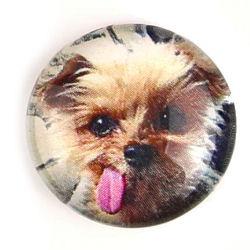 Cabochon 20mm con stampa - Cani - Mod. 01