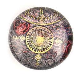 Cabochon 20mm con stampa - Meridiane - Mod. 03