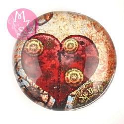 Cabochon 20mm con stampa - Meridiane - Mod. 05