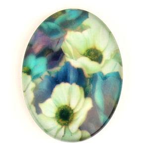 Cabochon 30x40mm con stampa - Mod. 28