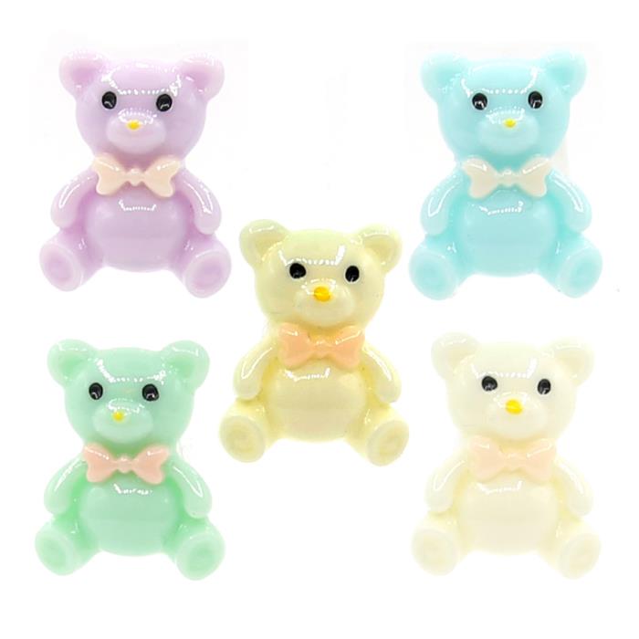 4 Cabochon orsetto bimbo