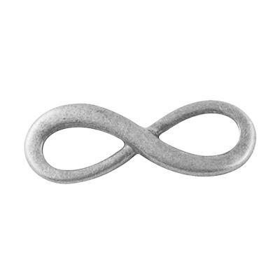 10 Charm simbolo infinito argento