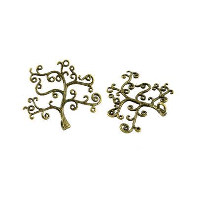 2 Charm bronzo ramo