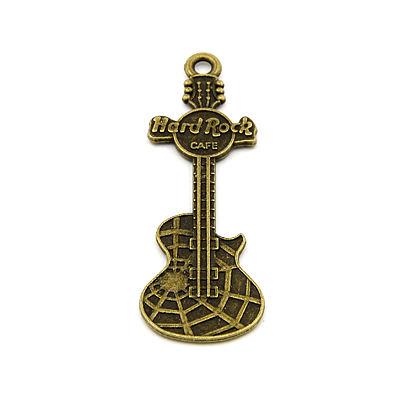 Charm chitarra bronzo "Hard Rock!"