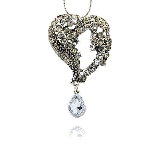 Charm grande con strass - Modello 31