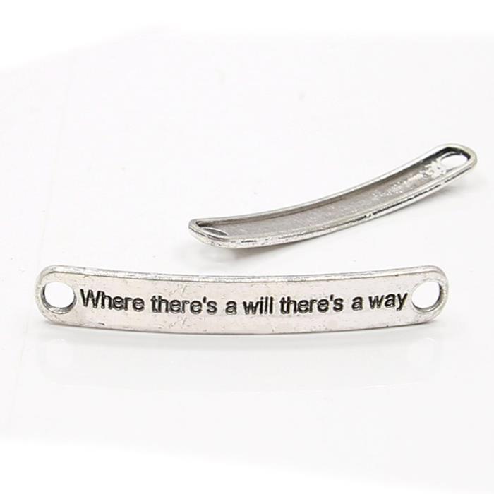 2 Connettori rettangolari "Where there's a..."