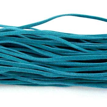 1 metro cordino lana - Colore: BLUETTE