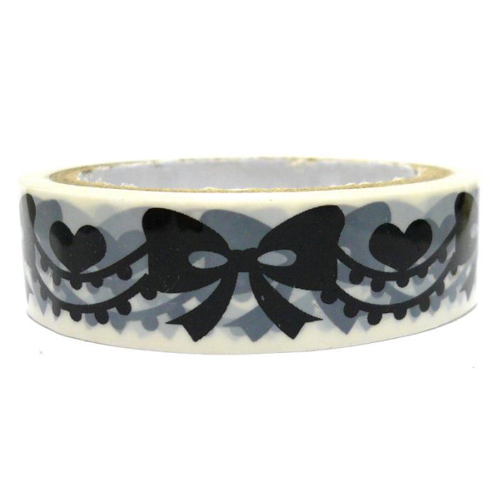 Deco Tape - Bianco e nero - Mod. 06