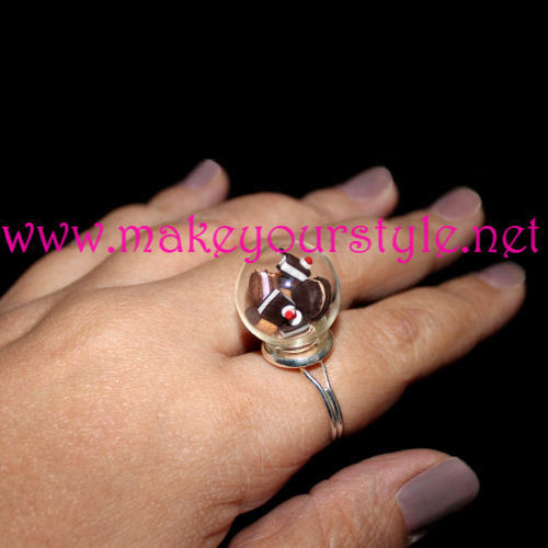 Set MiniMondo Anello sfera - Mod. A01A