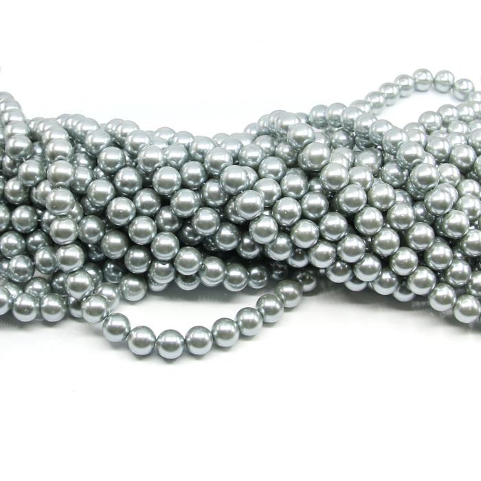 1 filo di perle rinascimento da 12mm - colore: ARGENTO