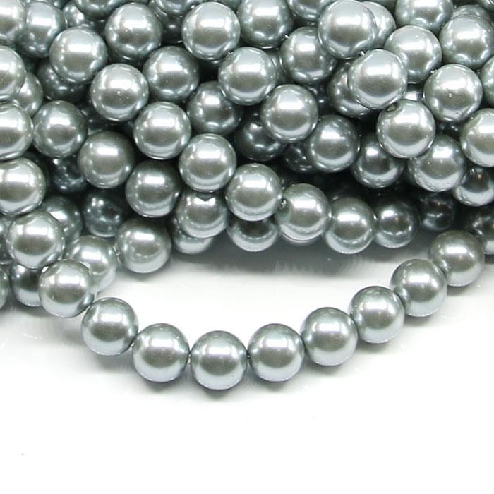 1 filo di perle rinascimento da 12mm - colore: ARGENTO