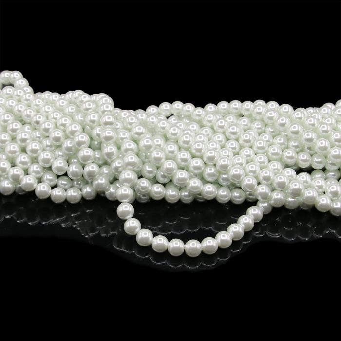 1 filo di perle rinascimento da 10mm - colore: BIANCO