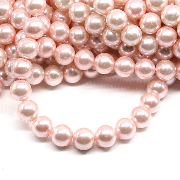 1 filo di perle rinascimento da 12mm - colore: ROSA CIPRIA