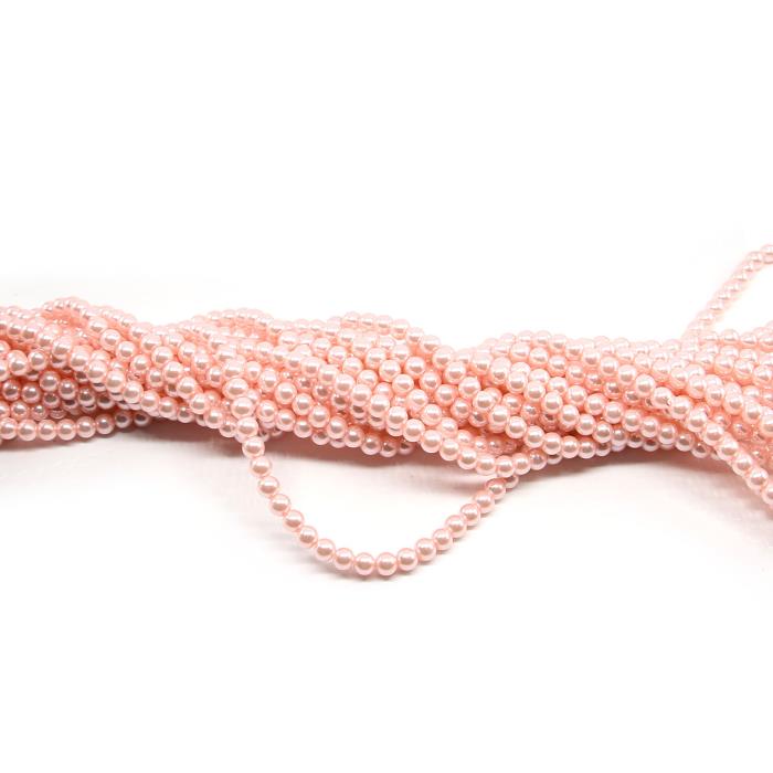 1 filo di perle rinascimento da 6mm - colore: ROSA CIPRIA