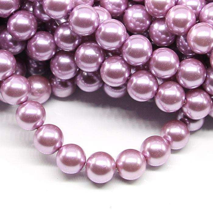 1 filo di perle rinascimento da 12mm - colore: LILLA
