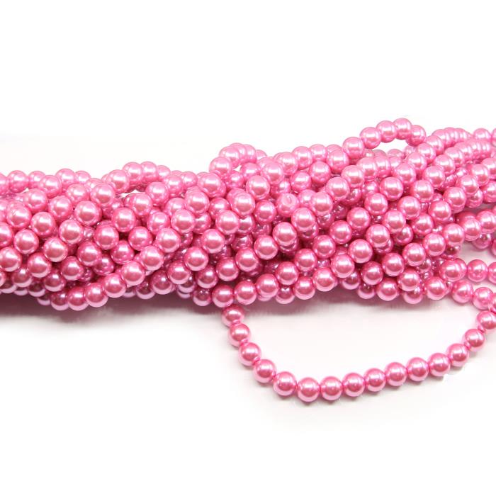 1 filo di perle rinascimento da 10mm - colore: ROSA
