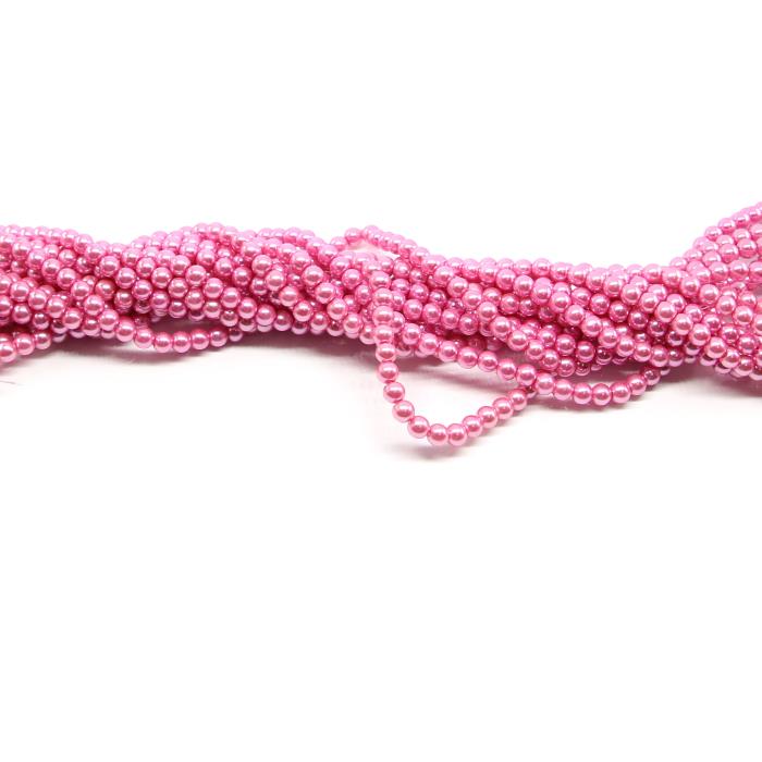1 filo di perle rinascimento da 6mm - colore: ROSA