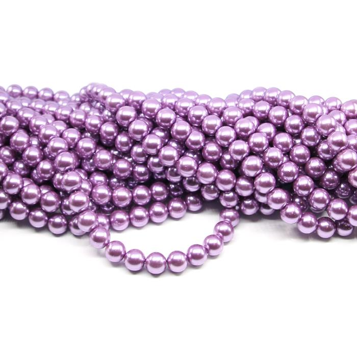 1 filo di perle rinascimento da 12mm - colore: VIOLETTO