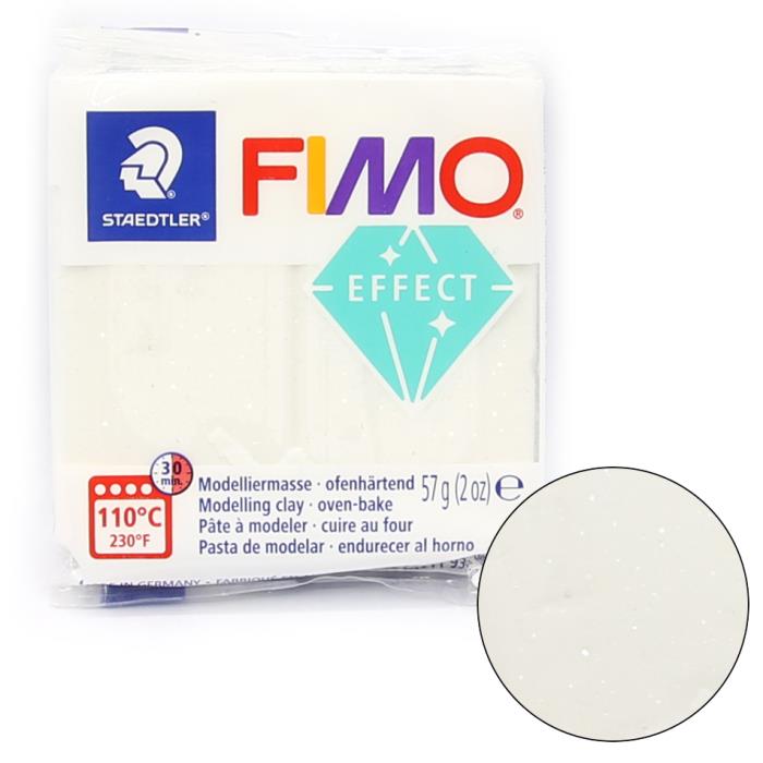 Fimo soft effect 57gr n. 002 - BIANCO GALAXY