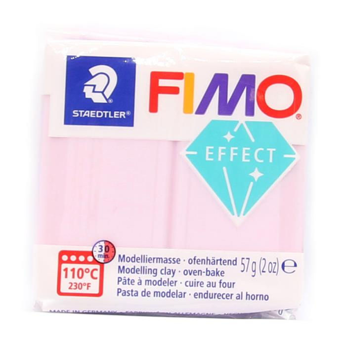 Fimo soft effect 57gr n. 206 - PIETRE NATURALI - QUARZO ROSA