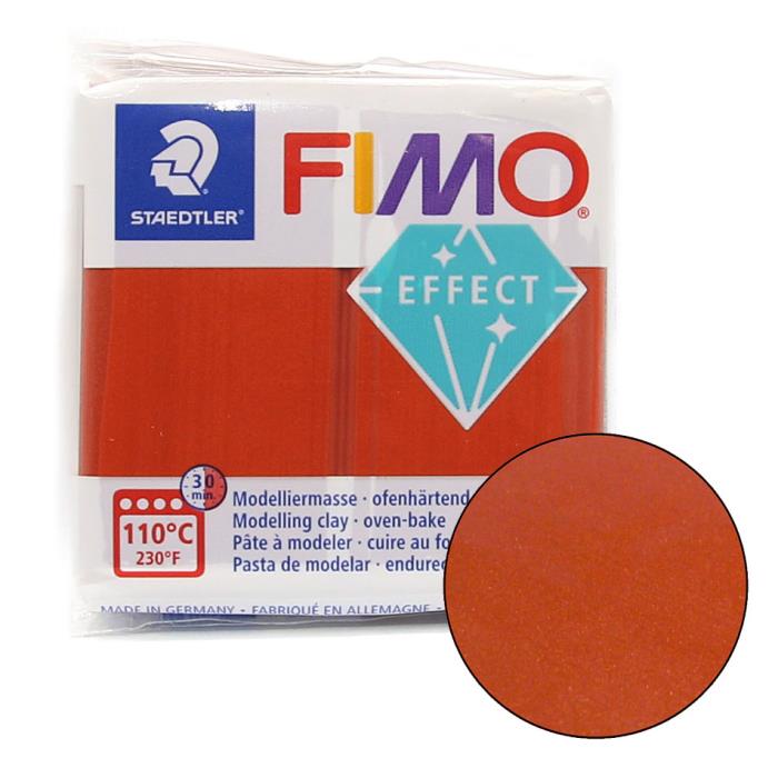 Fimo soft effect 57gr n. 27 - RAME METALLICO