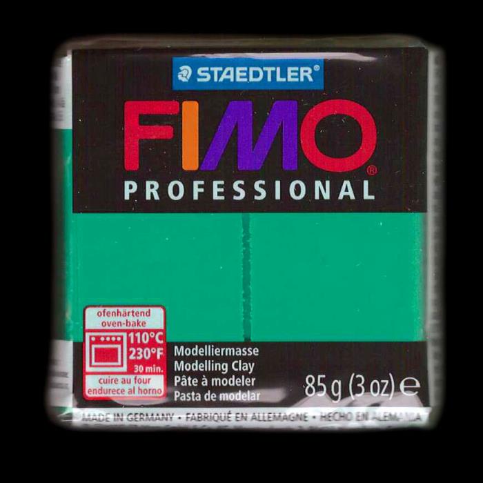 Fimo professional - n. 500 - TRUE GREEN