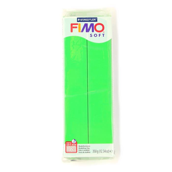 Fimo soft 350gr n. 53 - VERDE TROPICALE