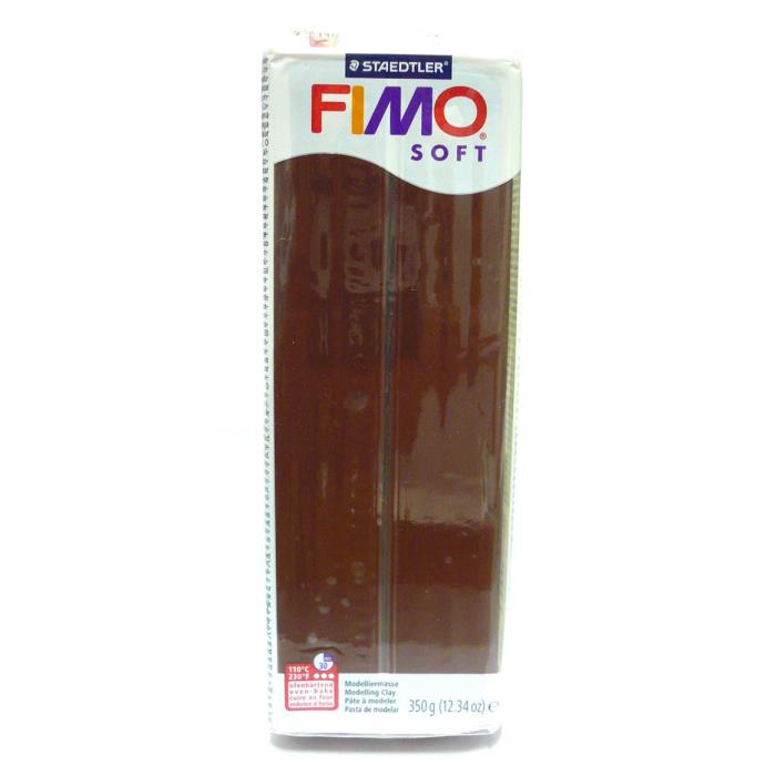 Fimo soft 350gr n. 75 - CIOCCOLATO