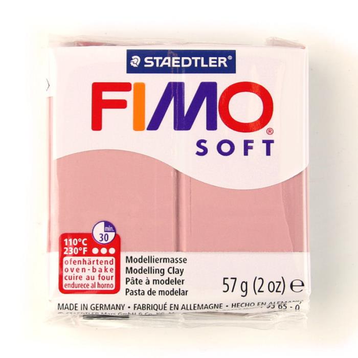 Fimo soft 57gr n. 20 - ROSA ANTICO