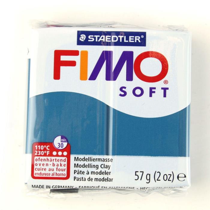 Fimo soft 57gr n. 31 - BLU CALIPSO