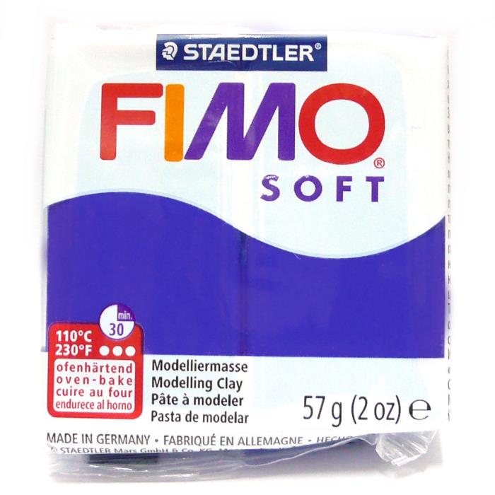 Fimo soft 57gr n. 33 - BLU BRILLANTE